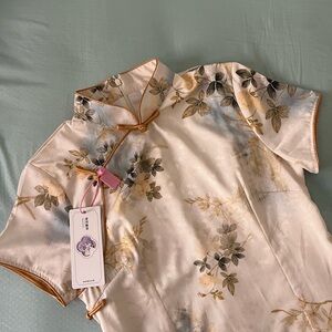 Floral Cheongsam/Qipao Dress